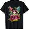 Party Animals Baseball Lustiger Affe Lebendiger Schleim T-Shirt