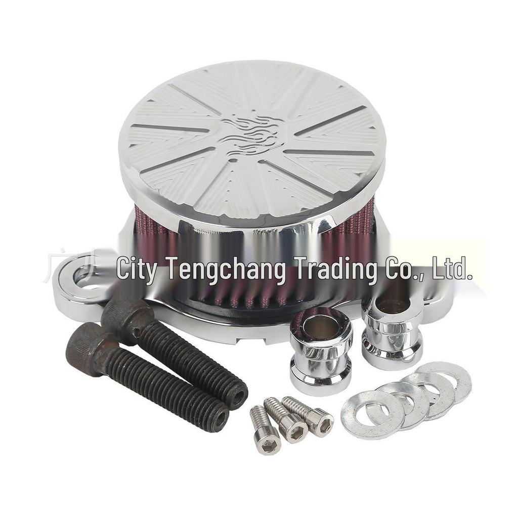 Chrome Air Filter Intake for XL883/1200 Motorcycles (1988-2015)