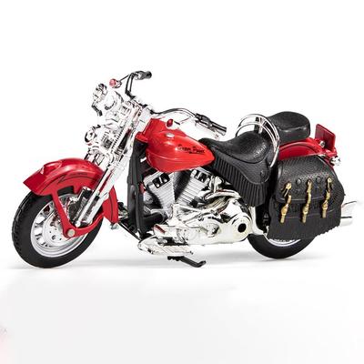 1/12 Scale Prince Halley Diecast Motorcycle Model Toy for Kids Toddler Boys Girls Gift Collection