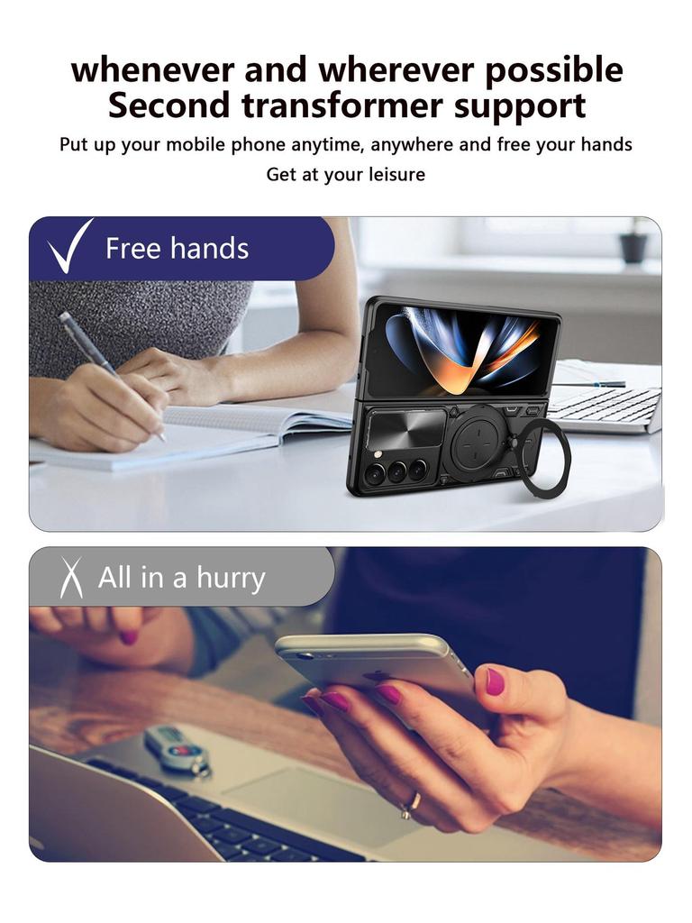 Samsung Fold7 Magnetisches Case mit Halterung für Fold5/6 Schutzhülle
