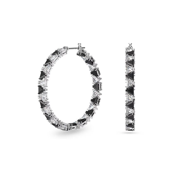 

Swarovski Ortyx Round Fashion Earrings Cubic Zirconia Women earrings 5616911 Box (Random Color)