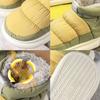 Fashion Snow Boots for Men Plush Ankle Boots Comfortable Cotton Shoes Non Slip Outdoor Booties Waterproof Winter Boot Warm Women Flats