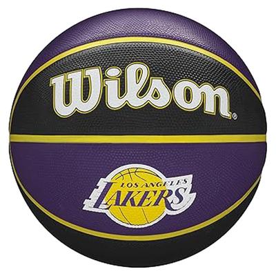 Wilson NBA Team Los Angeles Lakers Box, Unisex Purple Basketball