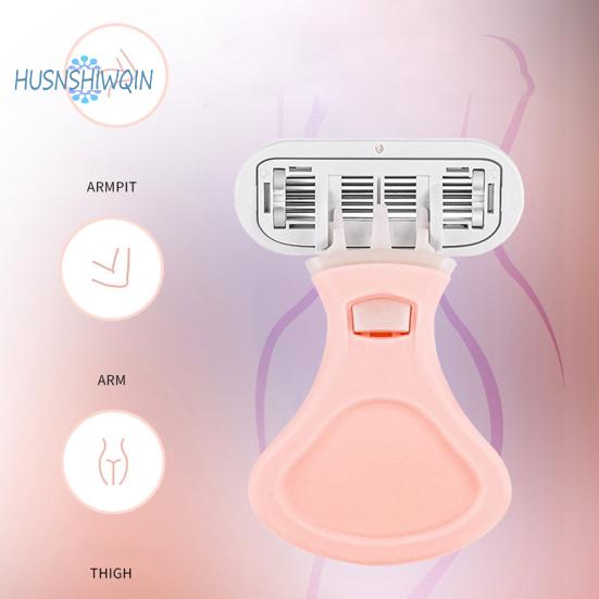 

Portable Hair Shaver Tool - Easy to Use, Mild, Sharp, 6 Layers Underarm Shaver Knife for Home