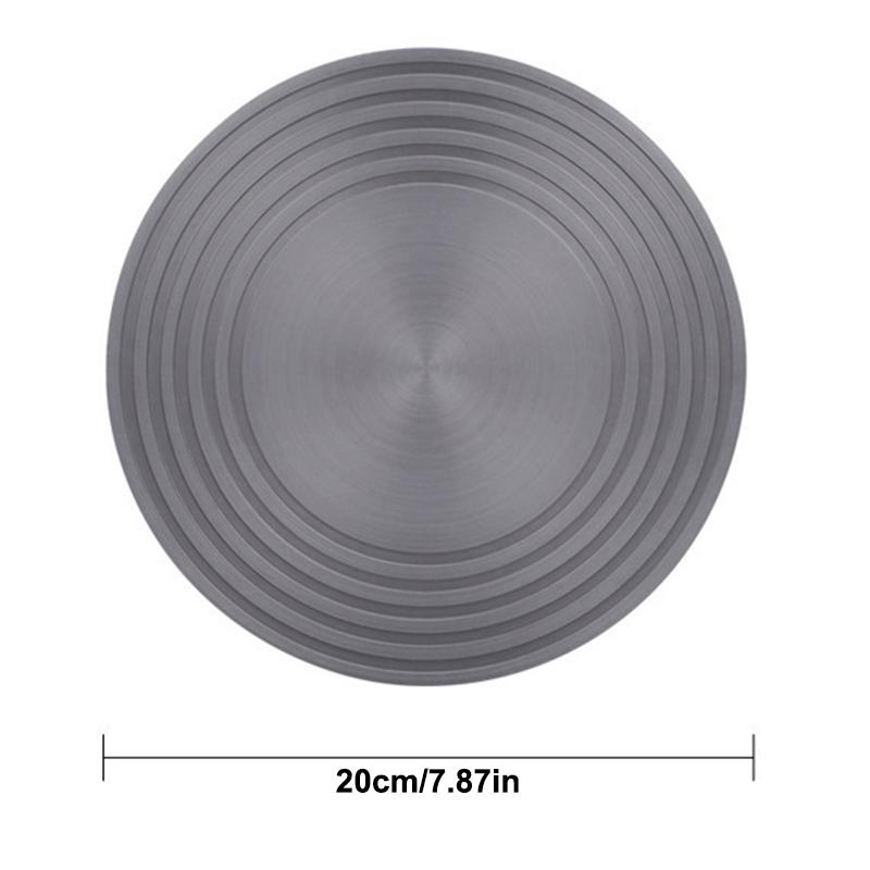 

Aluminum Stove Top Diffuser Pan Heat Conduction Plate Kitchen Thermal Guide Plate Gas Stove Cookware Parts Outdoor Tableware