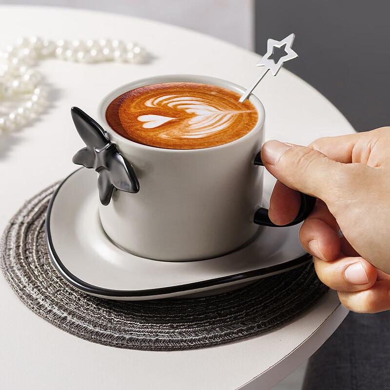 XIDERUN Light Luxury Ceramic Coffee Cup Set