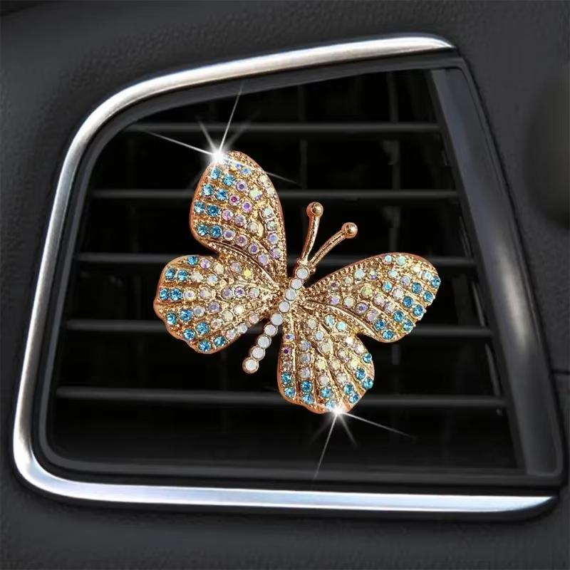 

Universal Water Butterfly Auto Air Freshener Durable Exquisite Butterfly Air Conditioning Car Air Outlet Perfume Clip