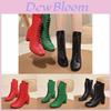 Stiefel für Damen Chelsea Stil Herbst Winter Kollektion Mit Bequemem Blockabsatz