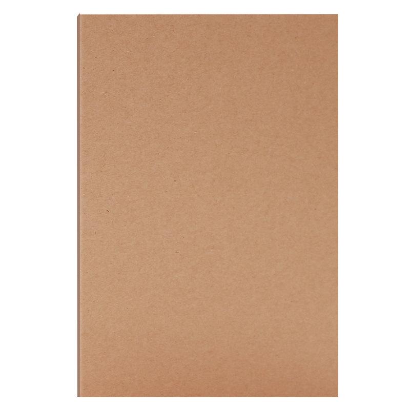 Caderno A4 Extra Grosso em Couro de Vaca Vintage – Opções em Branco, Pautado e Quadriculado, Diário de Registros B5