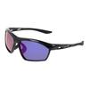 Nike Sonnenbrille in unregelmäßiger Form Unisex Schwarz NKIQ7276-010