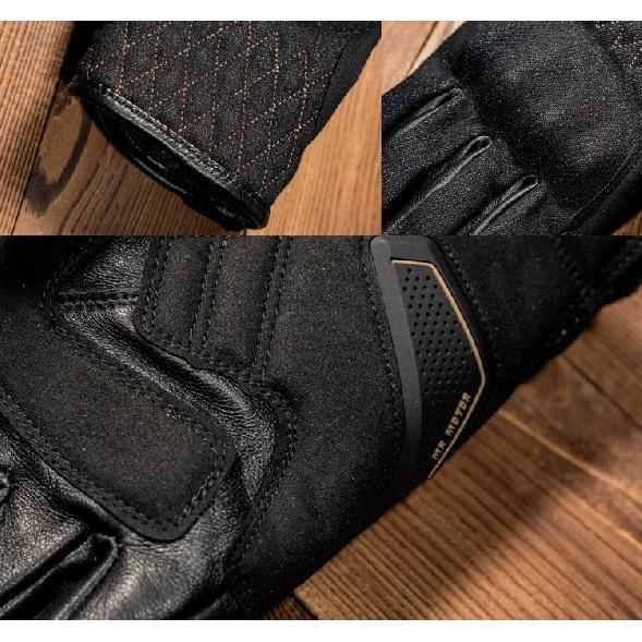 Vintage Motocyklové Rukavice Pravá Kůže Větruodolné & Nárazuvzdorné Podzimní Zimní Unisex pro Jezdce Prodyšné Odolné Luvas
