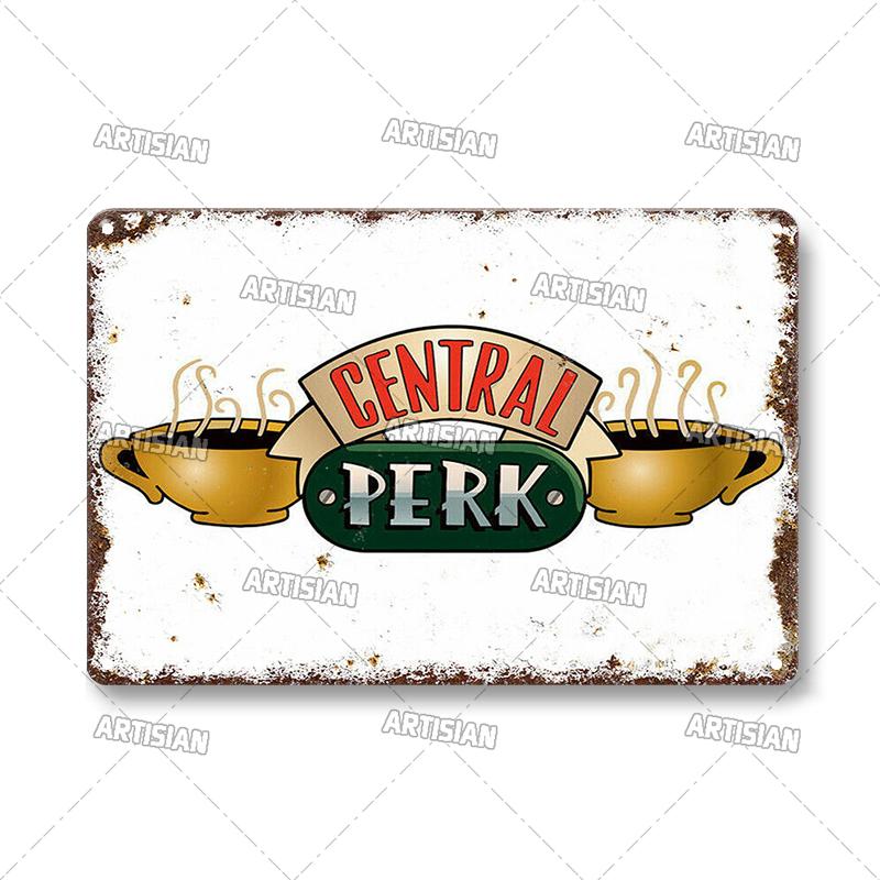 Vintage Coffee Metal Tin Sign Decorative Plate Retro Tea Time Metal Poster Home Bar Cafe Indutrial Decor Old Wall Metal Signs