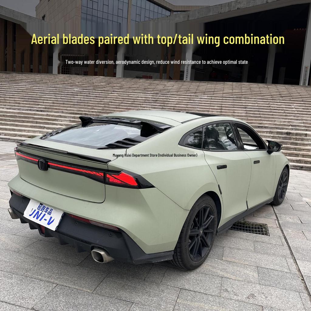 Compatible with 2022-2025 Changan UNIV/IDD rear window wind blades, roof spoilers, and air deflectors.