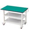 Movable Anti-Static Workbench with Wheels - Dual/Triple Layer Trolley & Packing Test Bench