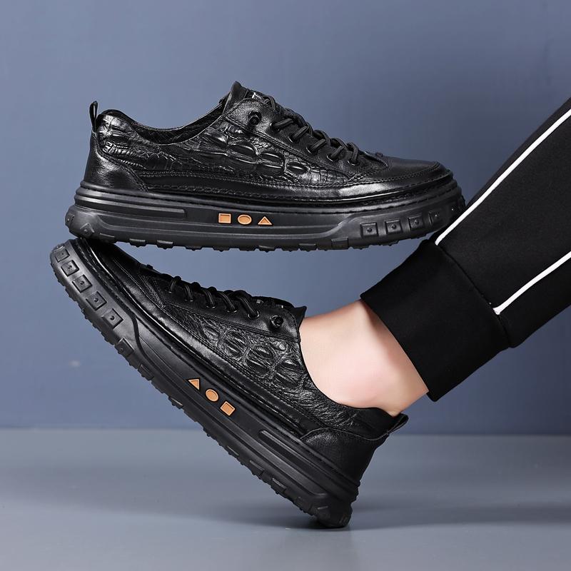 Мужские кожаные туфли — фото 5