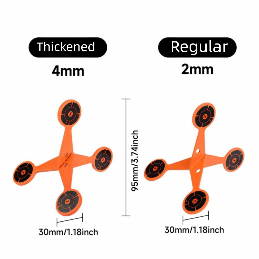 Thickened Spinning Target Flip Roller Targets Indoor & Outdoor Use