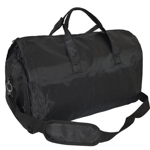 Carrying Garment Bag Large Travel Flight Duffel Bag with Shoe Compartment& Detachable Shoulder Strap for Men Women Business Trip
