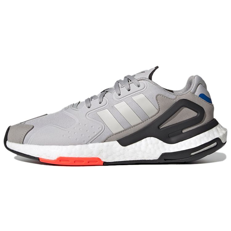 

Adidas Оригинальные Дневные Джоггеры Ткань Спортивный Комфорт Амортизация Нескользящие Низкие Повседневные Кроссовки Мужские кроссовки Серый Белый FY3766 44