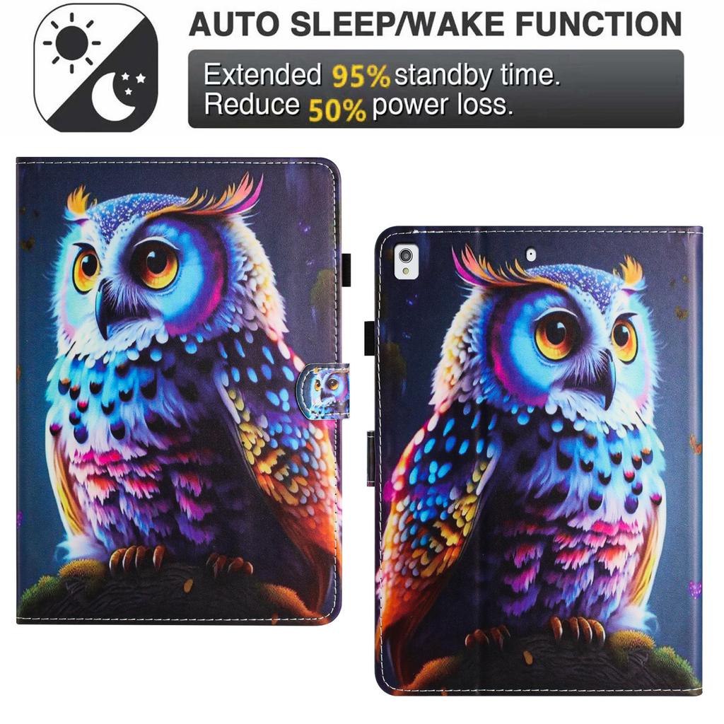 For iPad 10.2 (2021)/(2019)/(2020/Pro 10.5-inch (2017)/Air 10.5 inch (2019) Tablet Case PU Leather Stand Cover