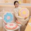 Cartoon Soft Donut Seat Cushion Memory Cotton Slow Rebound Round Cushion Office Seat Cushion Futon