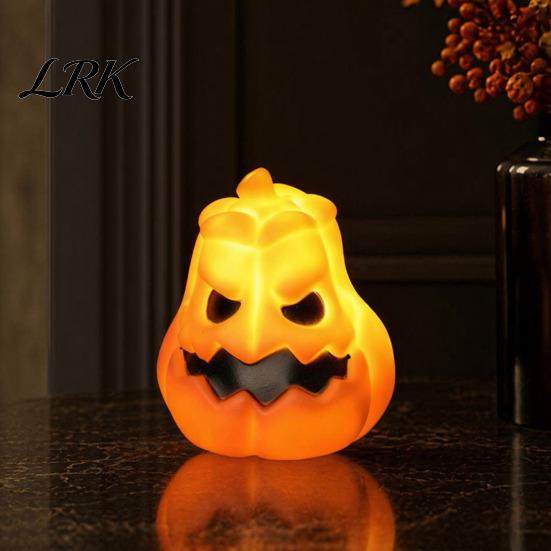 Decorative Indoor Halloween Light Pumpkin/Hand/Stump Night Light, Spooky LED Vivid Texture Ornament Atmosphere Lamp for Outdoor Party Tabletop