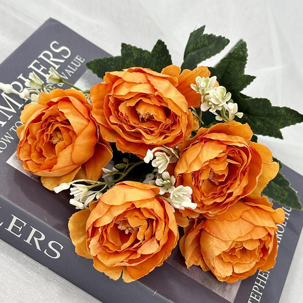 1 STK Künstliche Pfingstrosen Kunstblumen Hochzeit Für Zuhause Hochzeit Halteblumen Gartendekorationen Künstliche Blumen