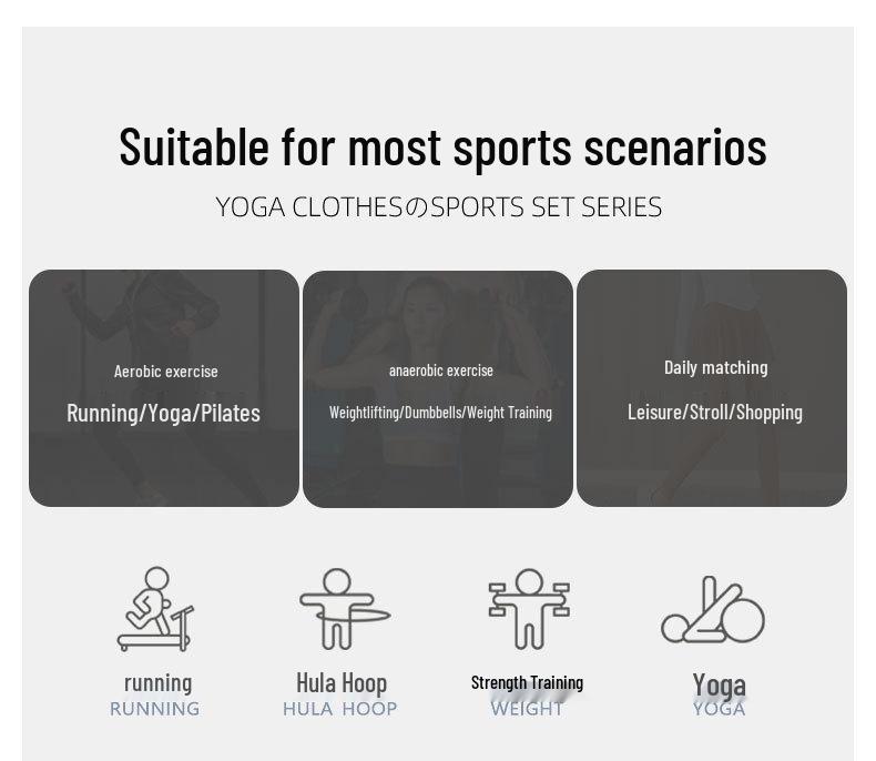 2024 Damen Schnelltrocknendes Freizeit-Sportbekleidungsset: Morgenlauf- & Yoga-Top mit lockeren Cargohosen