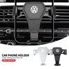 Voor Volkswagen VW Autotelefoonhouder Auto Luchtventilatieclip Bevestiging Mobiele Telefoon Stand Voor Volkswagen GTI Rline R Polo Golf MK8 Pass