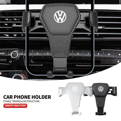 For Volkswagen VW Car Phone Holder Car Air Vent Clip Mount Mobile Cell Phone Stand For Volkswagen GTI Rline R Polo Golf MK8 Pass