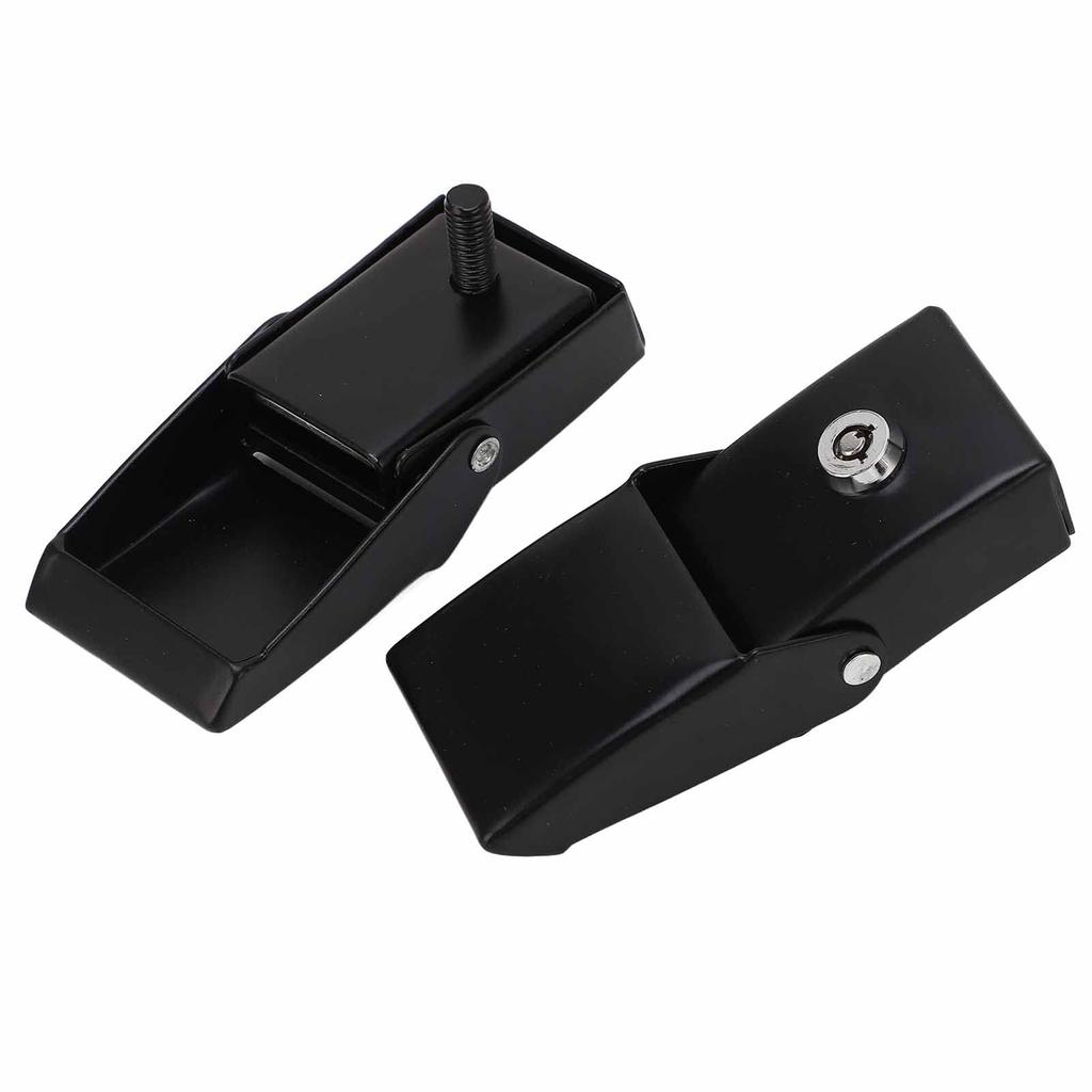 Hood Latch Catch Kit, Anti-Theft Metal Lock Hood Latch Catch Lock Accessory Kit with