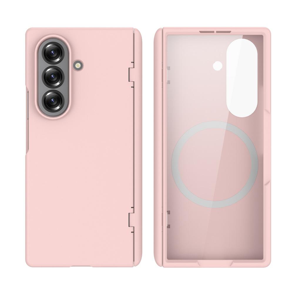 Skin-friendly Feel Automatic Spring Hinge Built-in Magnetic Glass Protective Film Case For Samsung Galaxy Z Fold 7 Protect Cover