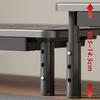 Computer Monitor Stand 3 Height Adjustable Monitor Riser with Drawer Desk Organizer for Office Home School Supplies