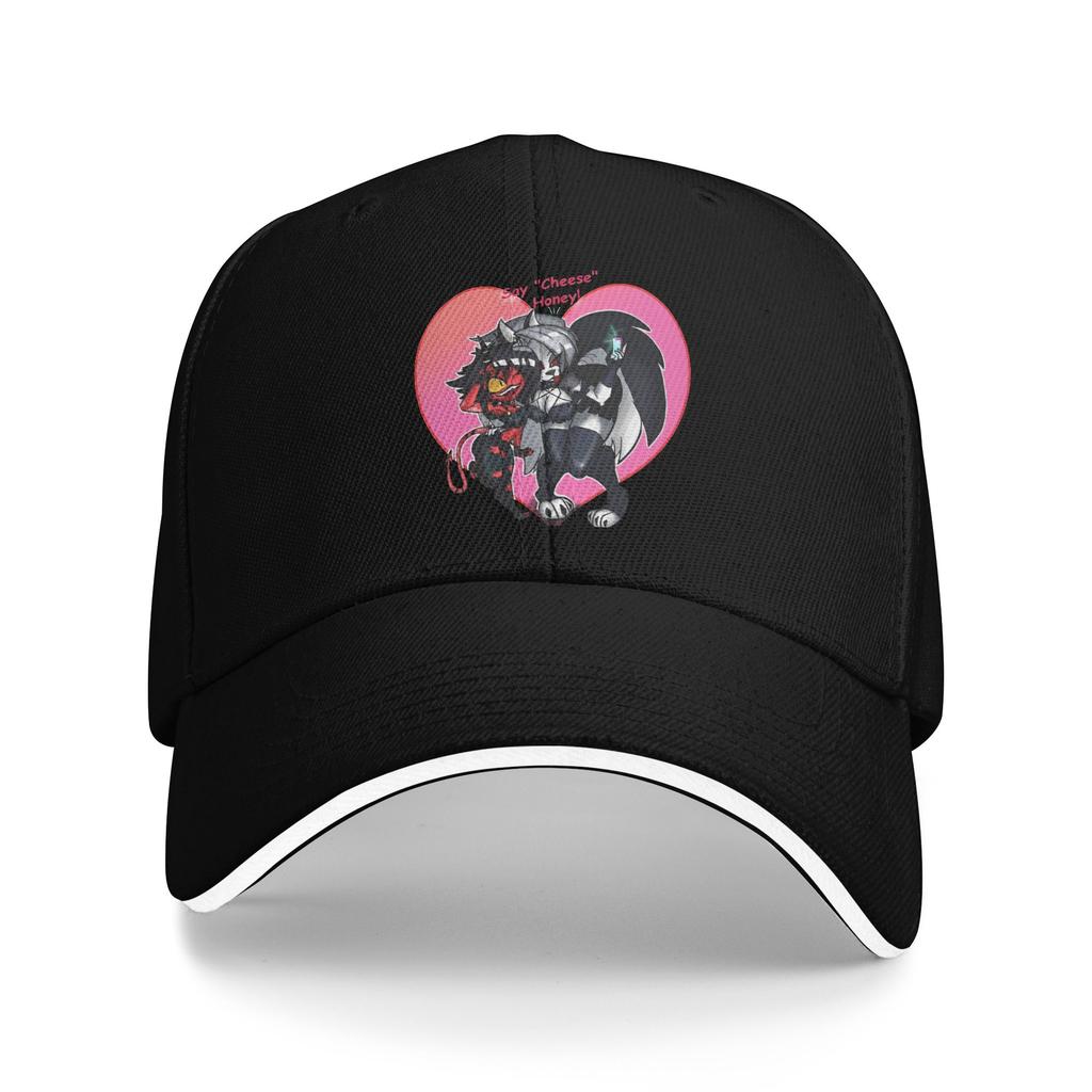 Helluva Boss Loona Baseball Cap Hip Hop  Sandwich Caps Unisex Breathable Caps Hat Sport