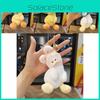Charming Plush Duck Keychain Colorful Soft Toy Perfect For Bags 15cm