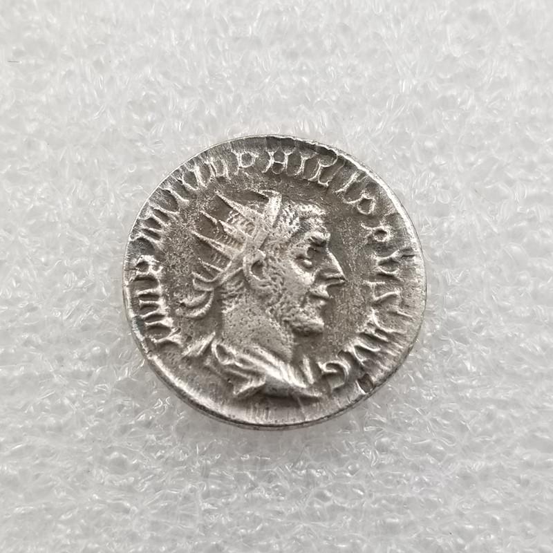 Retro Greek-Roman Coin Pendant H4592 No