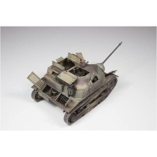 IBG 1/35 Scale Polish Army TKS Small Tank with 20mm Gun, Metal Gun Barrel and Two Tank Crew Figures, Plastic Model Kit PB35046