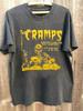 Gothic Rock Tops The Cramps Band Bad Music for Bad People Charcoal Print T Shirt Summer Casual Loose T-shirt Unisex