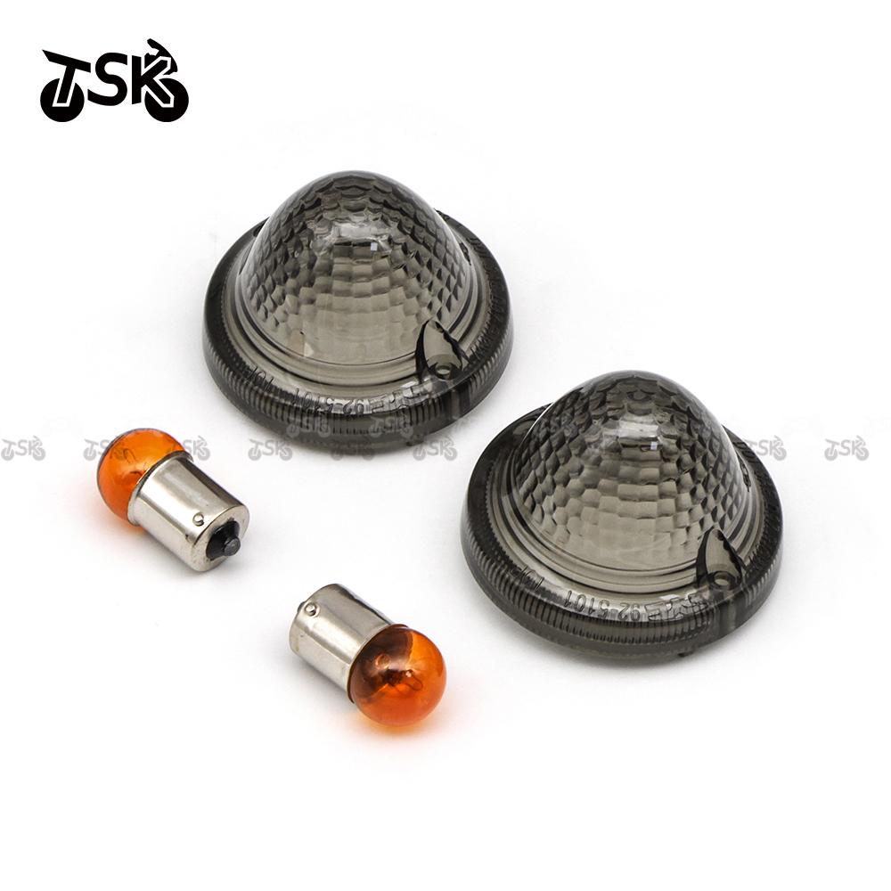 Motorcycle Turn Signal Light Lens Cover For Triumph Bonneville 2001-2009 SE 2009-2013 T100 2002-2012 дым