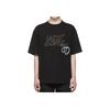 We11done Ss22 Neon Logo Print Crew Neck Short Sleeve T-Shirt Unisex T-Shirts Black WD-TT1-22-690-U-BK