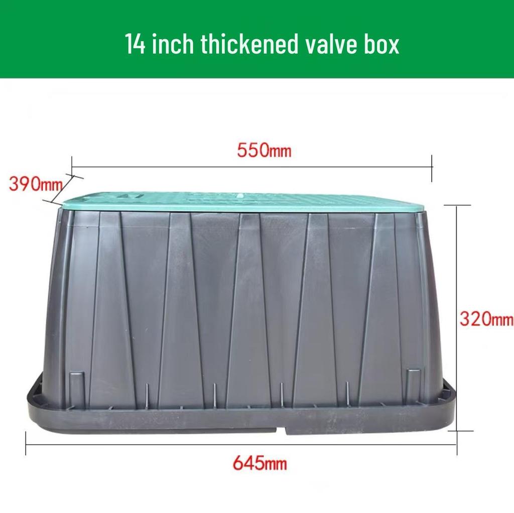 Quick Water Outlet Valve Box: 6-Inch, 10-Inch, 12-Inch, 14-Inch (VB708, VB910, VB1320)