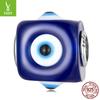 Devil'S Eye Diy Bracelet Beads Loose Beads, Accessories S925 Sterling Silver Eye Beads