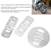 KIMISS Motorrad Kupplungsscheibe Oben,Motorrad Kupplungsdeckel Oben Edelstahl XSR900 2016-2021 (Silber)