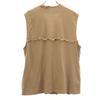 ANIECA V neck Best Brown stretch Women Used