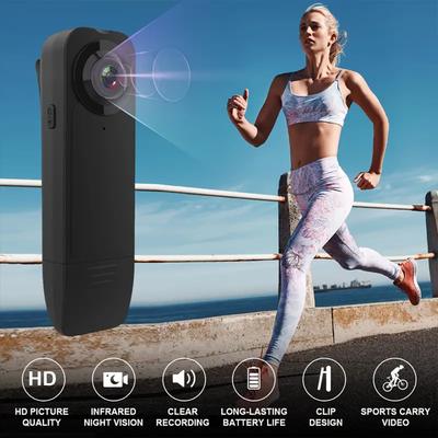 Ultra HD 4K Handheld Camera Outdoor Sport Hiking Mini Camera Night Vision Camcorder Portable Body Cam DV Video Recorder