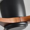 Living Room Bedroom Solid Wood Ceiling Fan Creative Villa Hotel Decoration Fan Nordic Minimalist Variable Frequency Fan