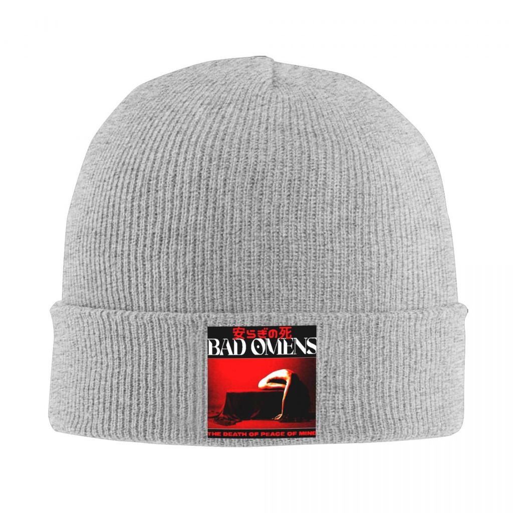 Bad OUnisexs Beanie Hats Goth Rock Music Bonnet Hats FeUnisex Unisex Hip Hop Outdoor Sport Knitting Hat Autumn Winter Head Wrap Caps