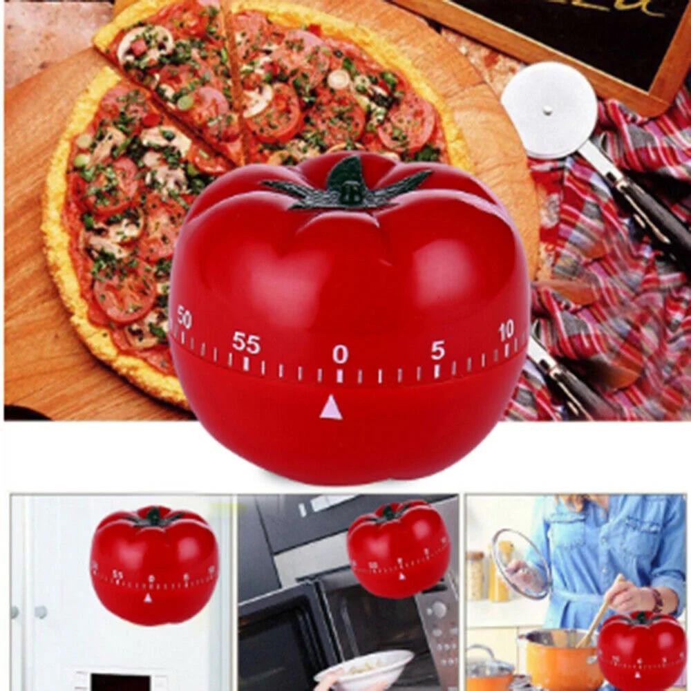 Tomato Timer Electronic Kitchen Timer Reminder Pomodoro Mechanical Countdown Alarm Kitchen Cooking Tool Game Timer Timer Clock