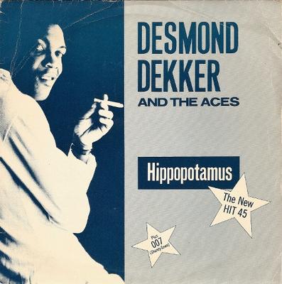 7inch Record DESMOND DEKKER & THE ACES - Hippopotamus / 007 (Shanty Town) TRO9078 Trojan Records 1984 UK Reggae, Ska & Dub Used