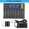 LiitoKala Lii-S8 18650 3.7V Lithium & 1.2V Ni-MH 3.2V Battery