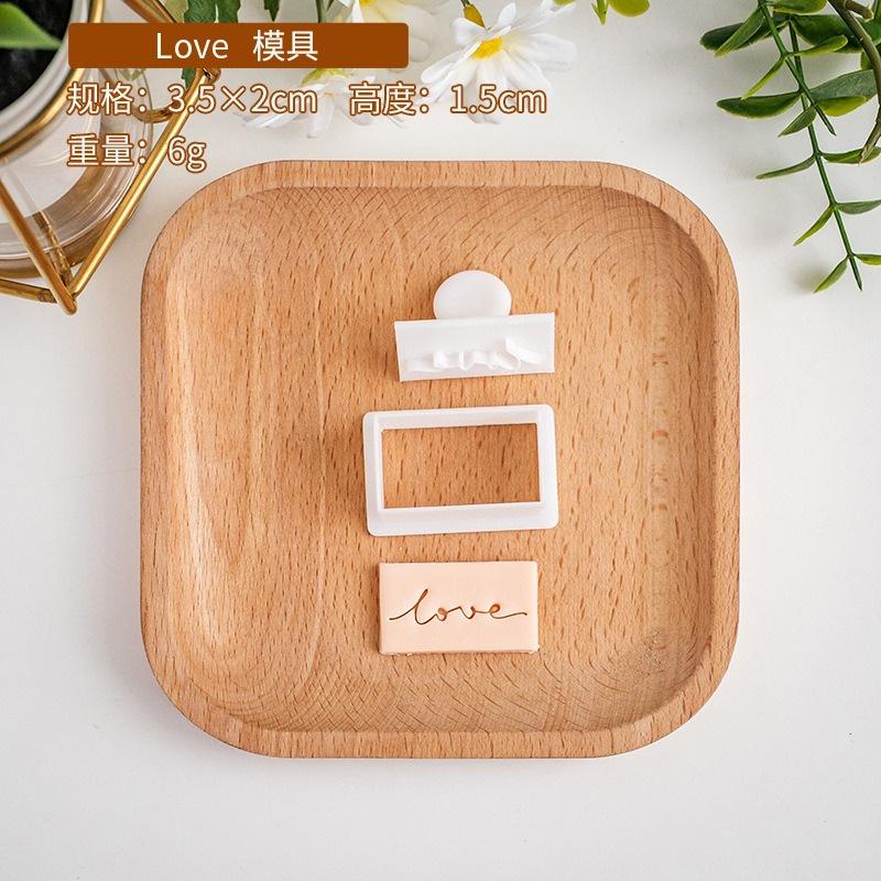 

1Pc New Acrylic Mother s Day Cookie Stamps Perfume Bottle Flower Shape Biscuit Pastry Fondant Mold Baking Tools DIY Gift Making